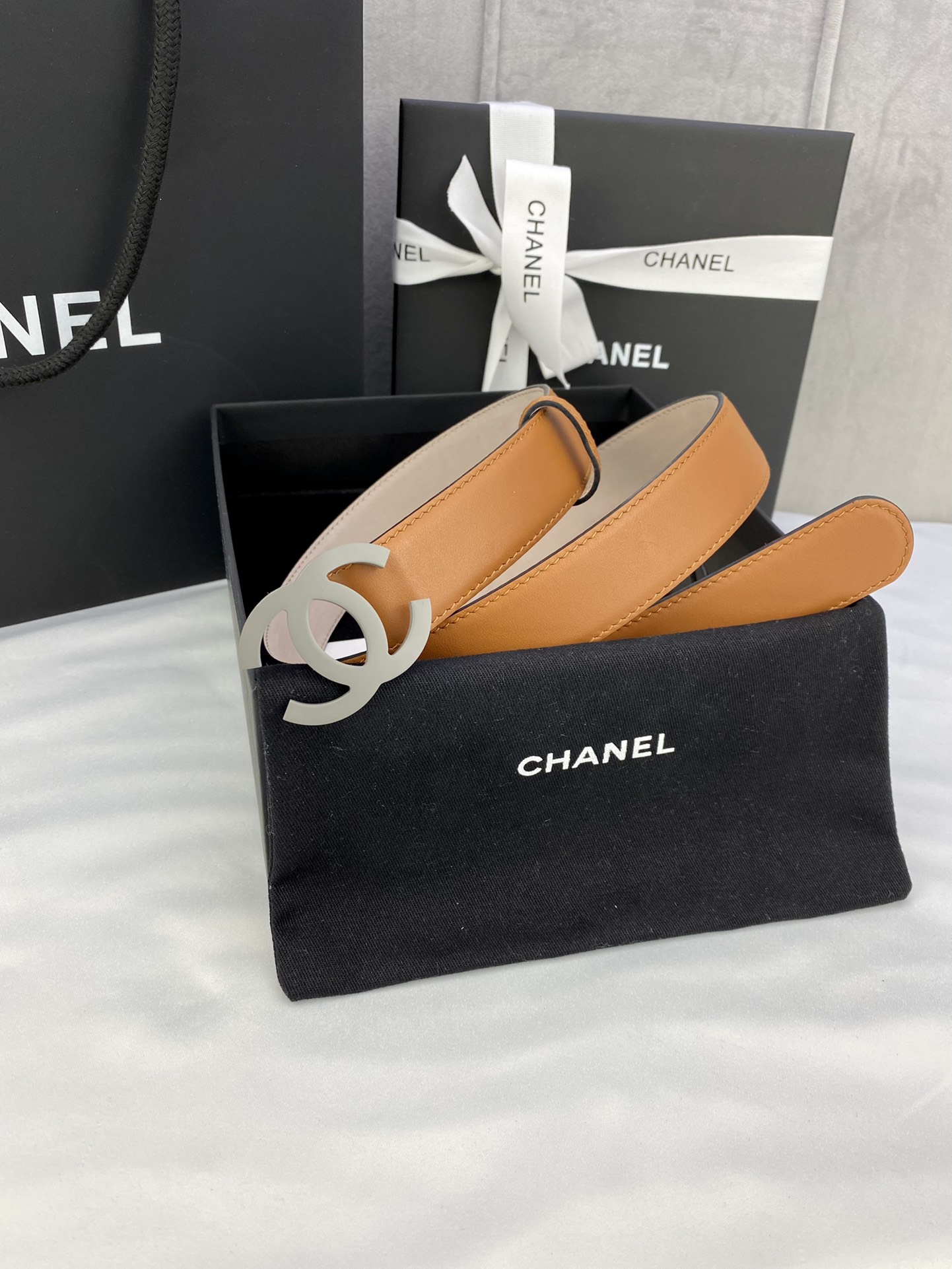 Chanel Leather Belts 1:1 Mirror Version