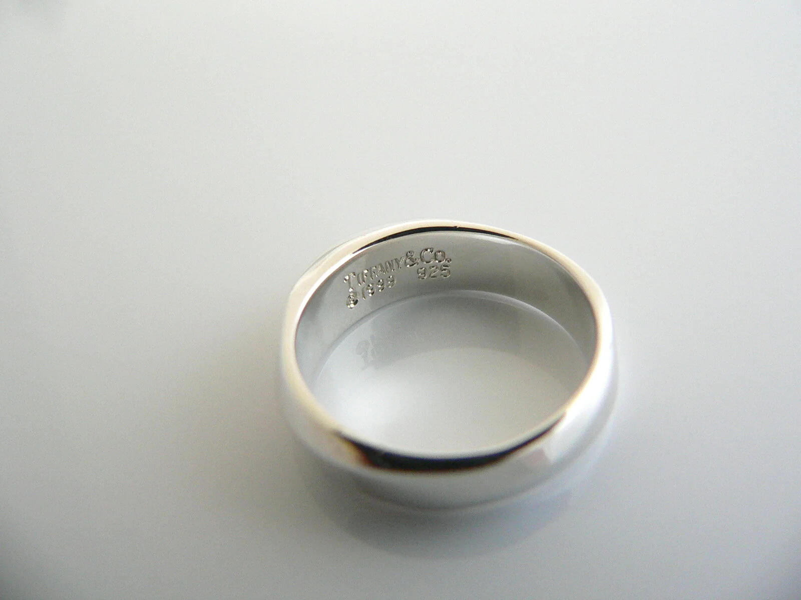 Tiffany & Co Silver Twist Ring Band Sz 6.5 Twirl Rare Gift Love Statement