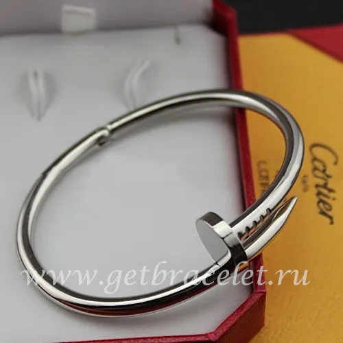 Fake Cartier Juste Un Clou Bracelet White Gold B6037615