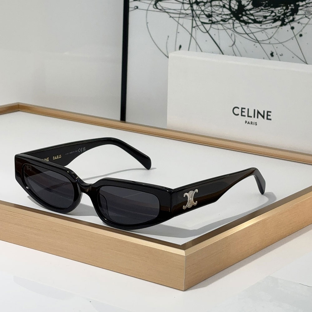 Celine  Patterned Frame  sunglasses Top quality （Replica）