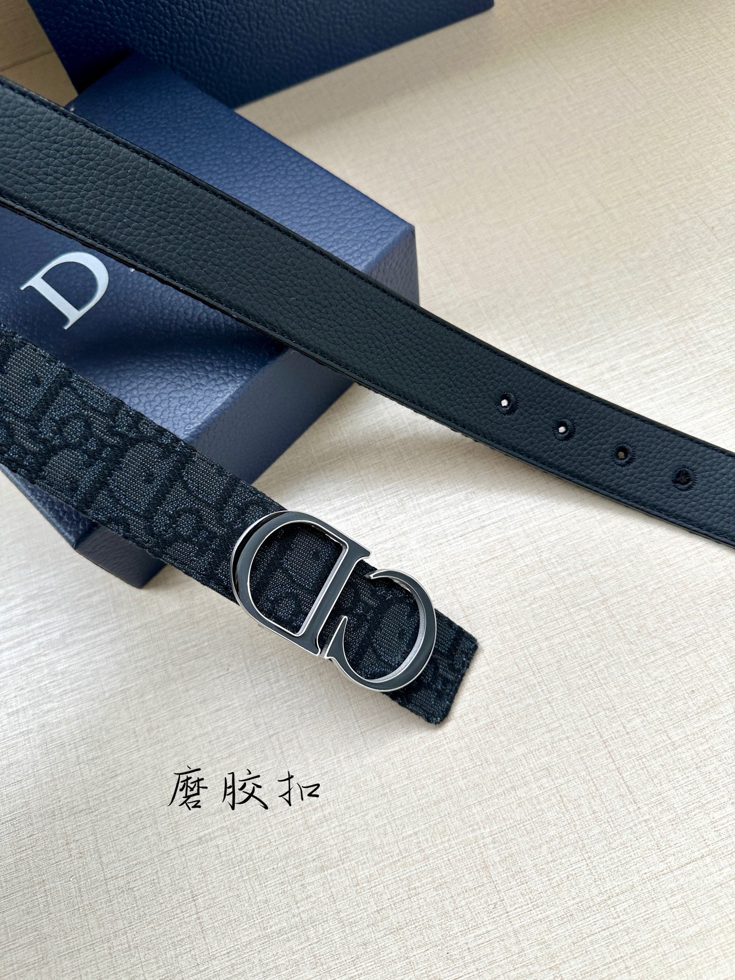 Dior Leather Belts 1:1 Mirror Version