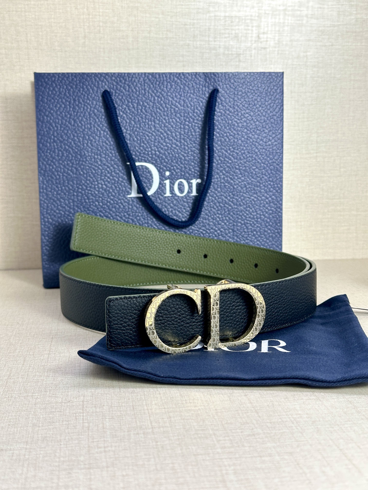 Dior Leather Belts 1:1 Mirror Version