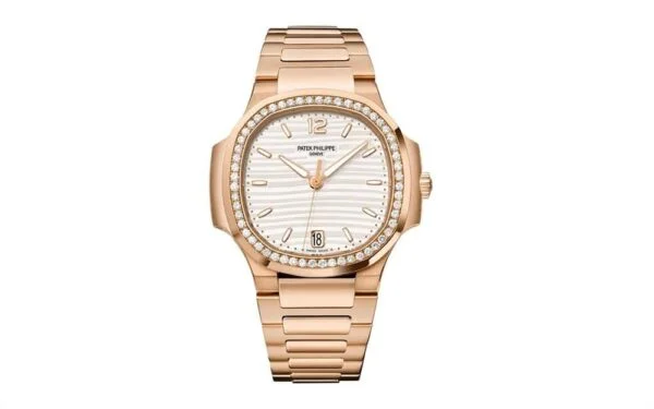 Nautilus 7118/1200R-001 Ladies Automatic 35.2 mm,Rose gold