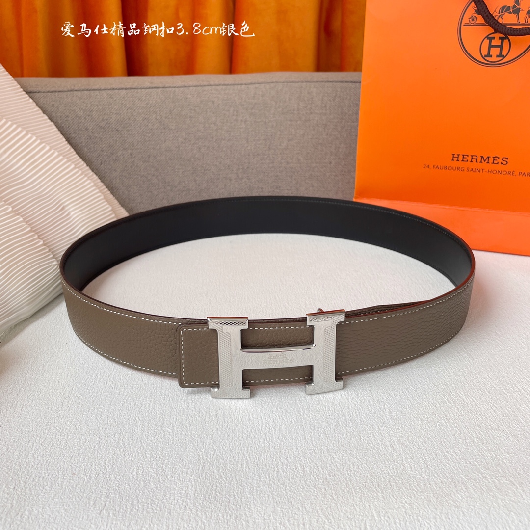 Hermes Leather Belts 1:1 Mirror Version