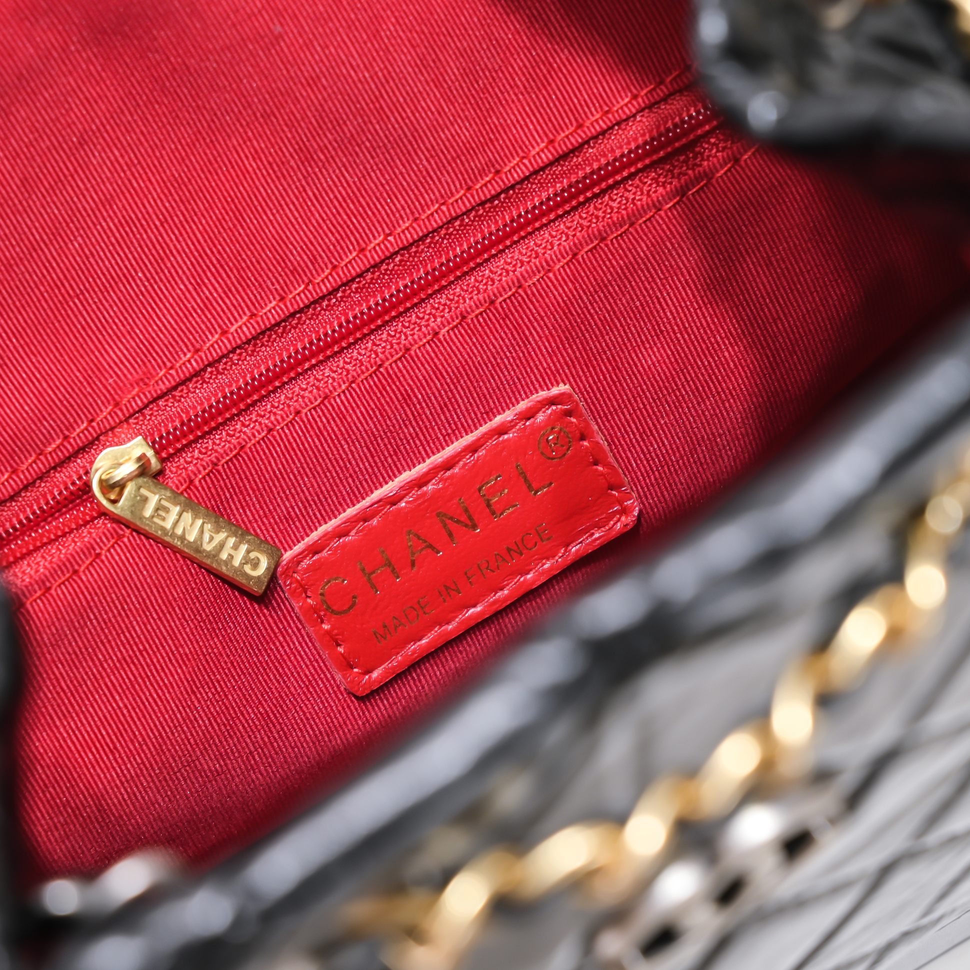 Chanel 17 Gabrielle Stray Backpack Shoulder Bag Handbag