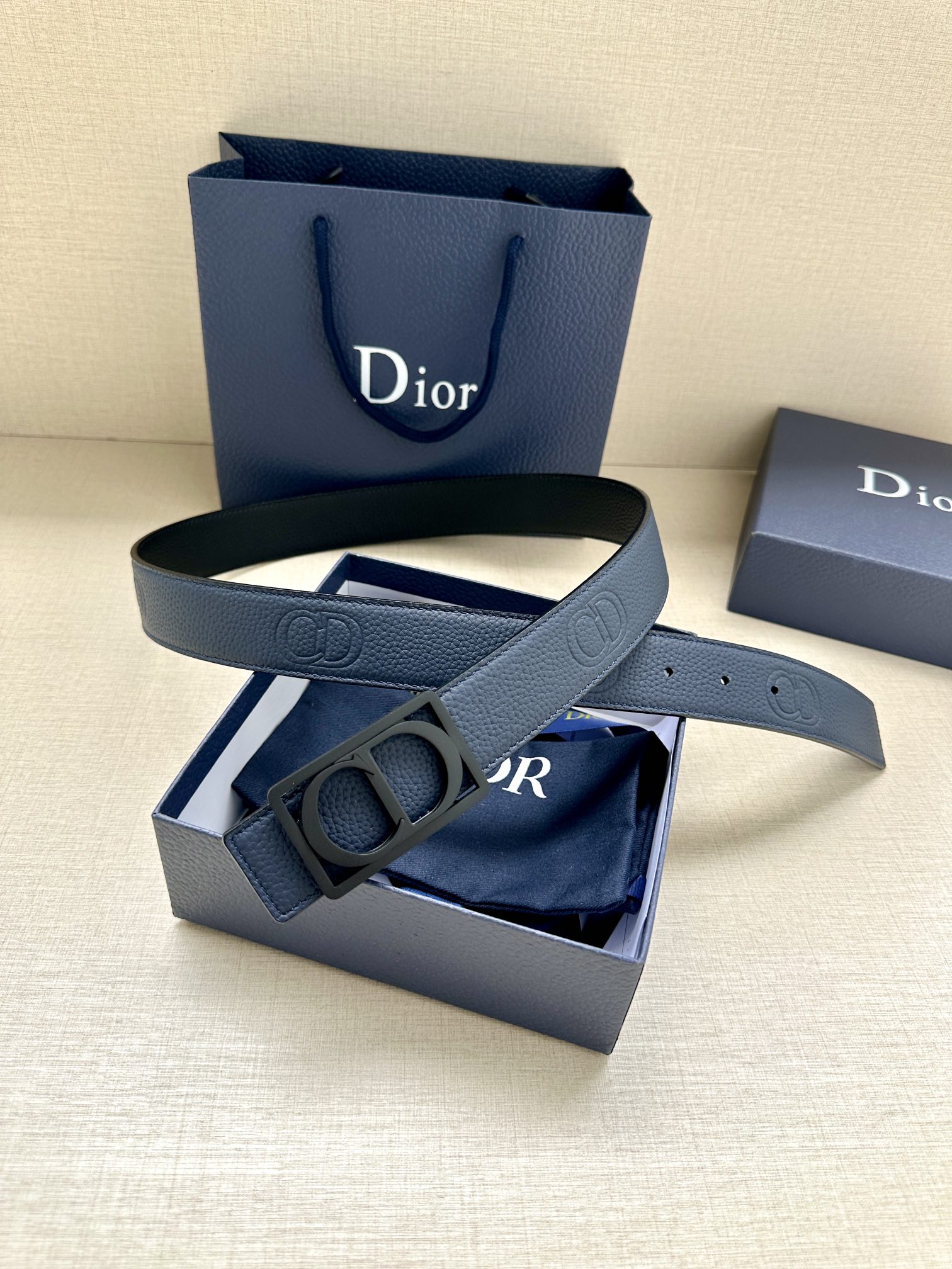 Dior Leather Belts 1:1 Mirror Version