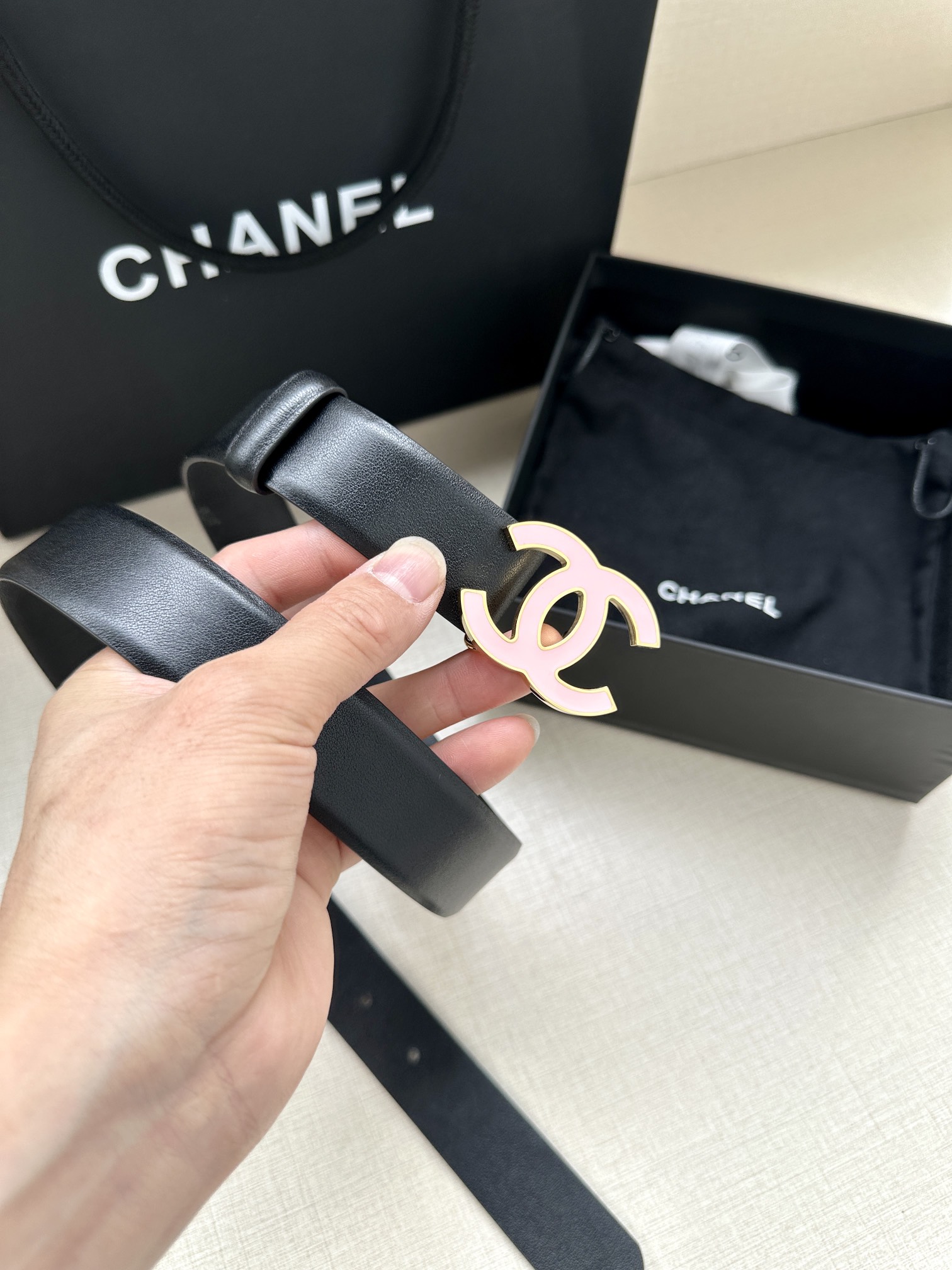 Chanel Leather Belts 1:1 Mirror Version