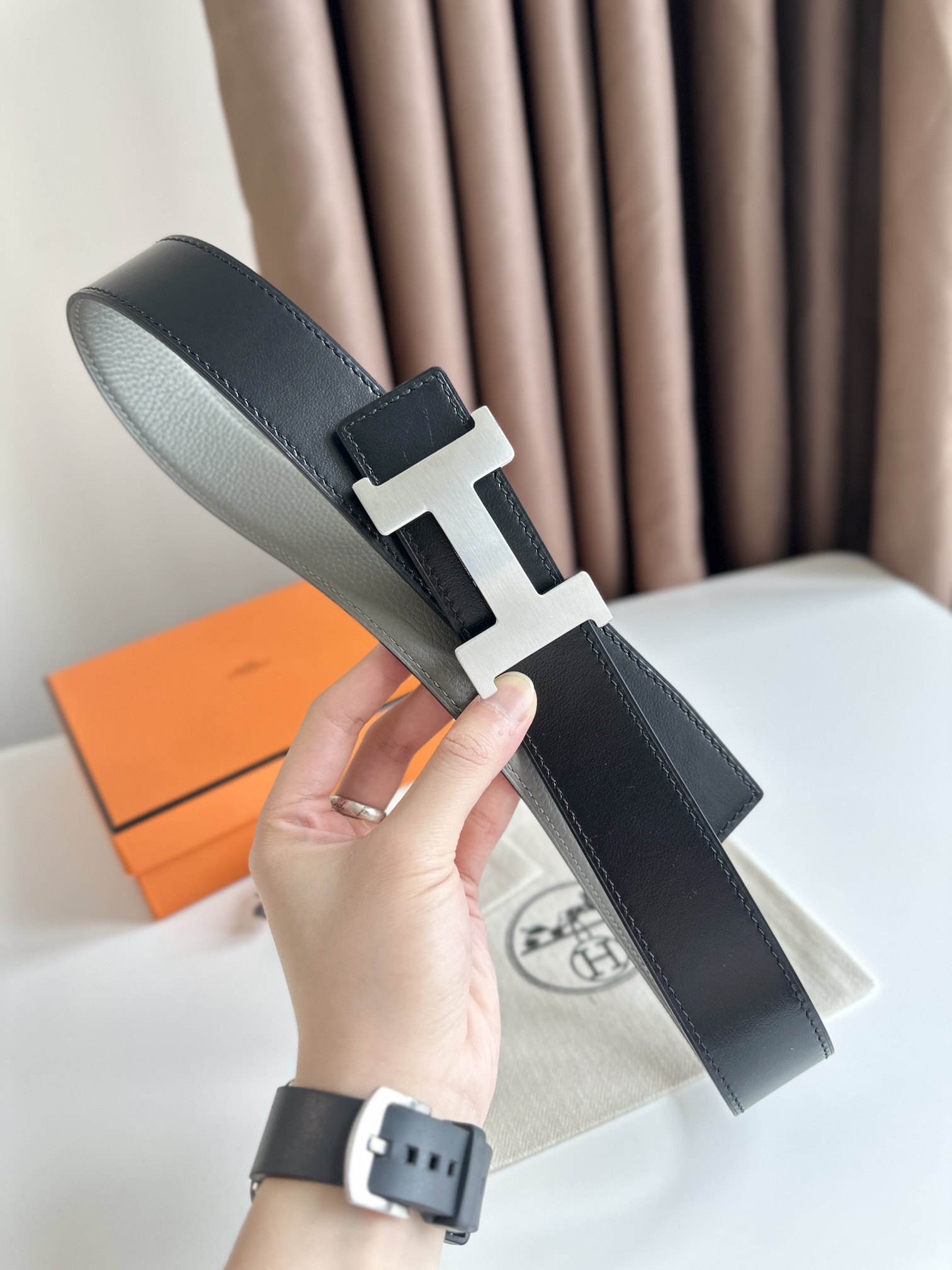 Hermes Leather Belts 1:1 Mirror Version