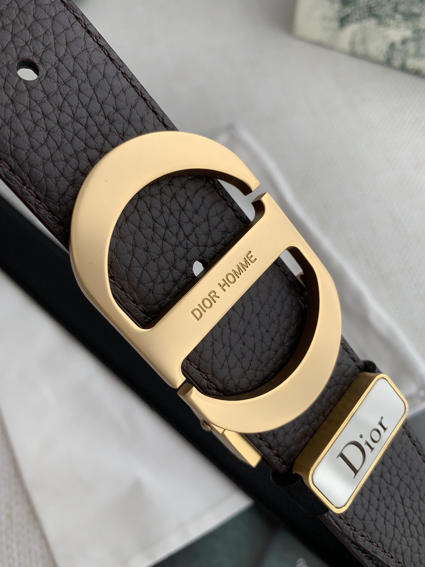 Dior Leather Belts 1:1 Mirror Version