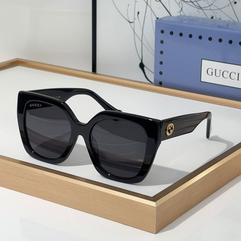 Gucci  Casual everything sunglasses Top quality （Replica）
