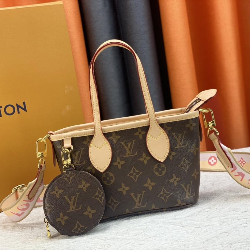 Louis Vuitton LV Neverfull BB Tote Shoulder Bag M46705(Replica)