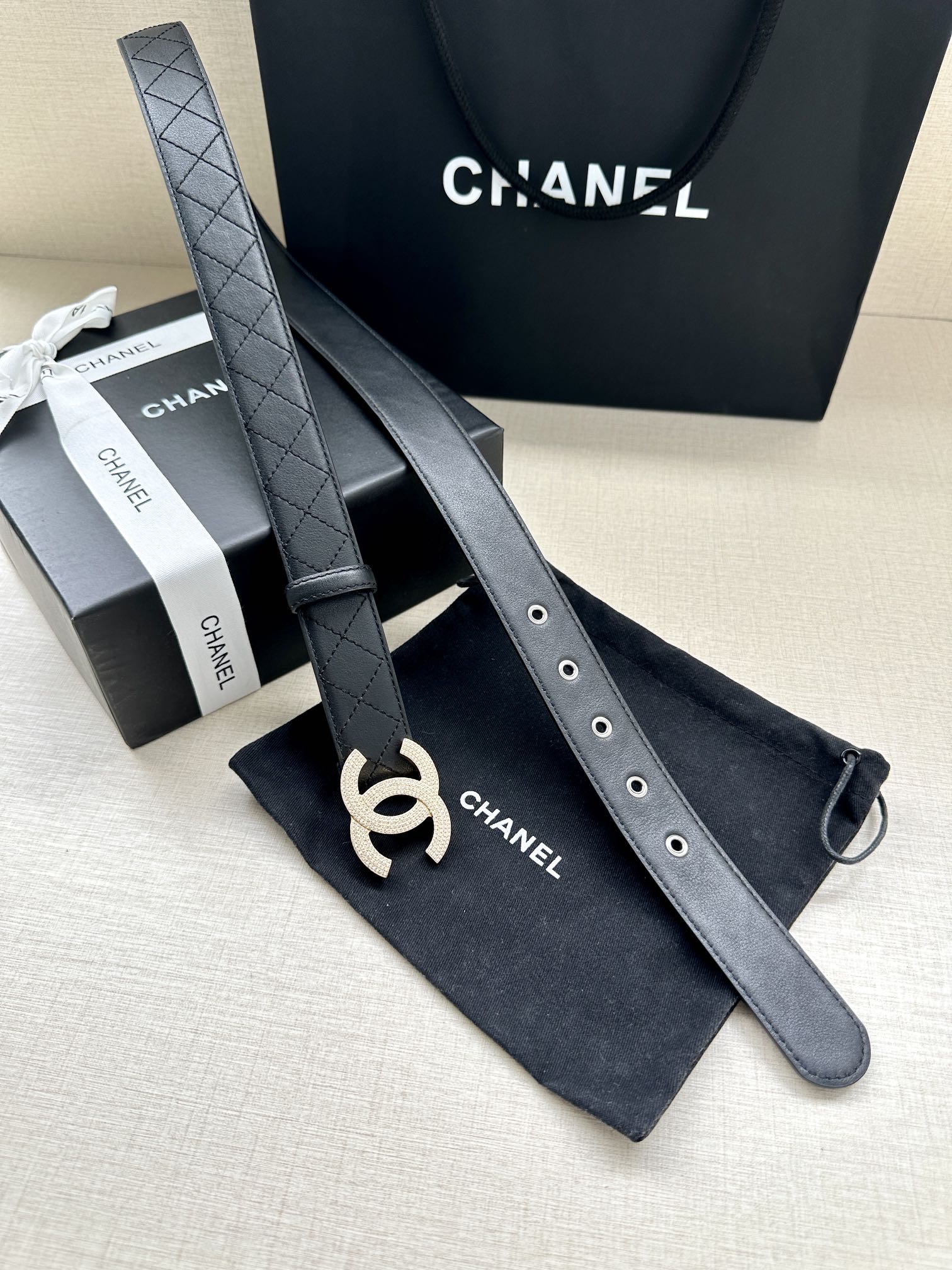 Chanel Leather Belts 1:1 Mirror Version