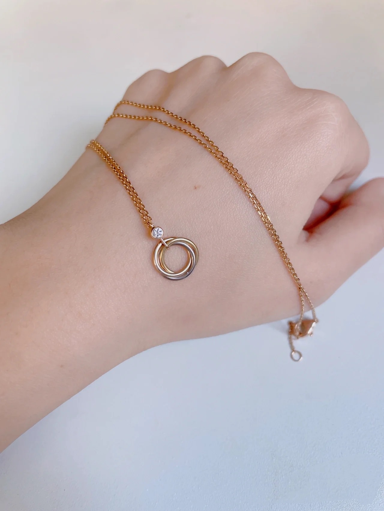 CARTIER TRINITY NECKLACE