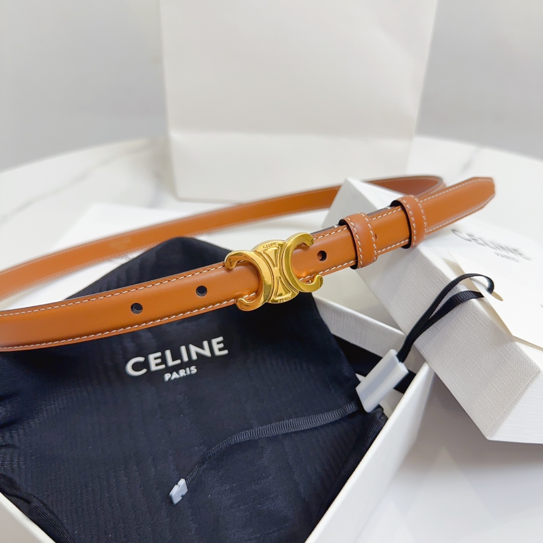 Celine Leather Belts 1:1 Mirror Version