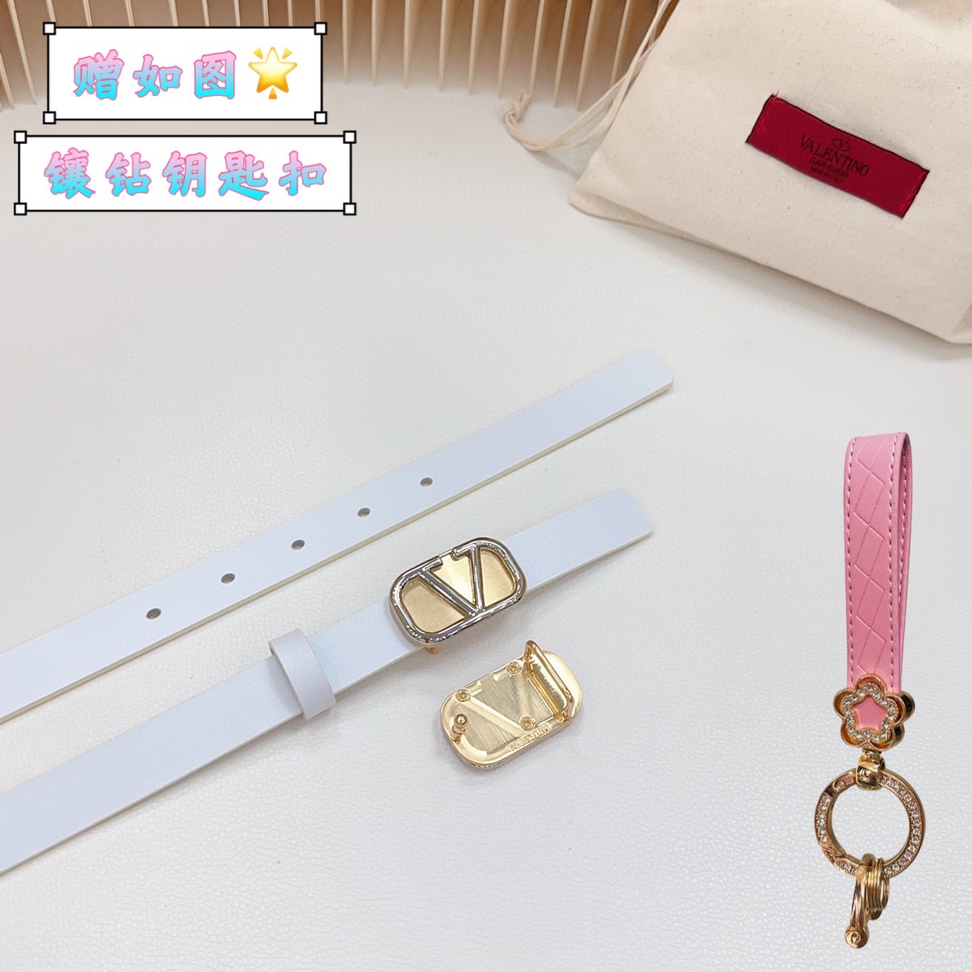 Valentino Leather Belts 1:1 Mirror Version