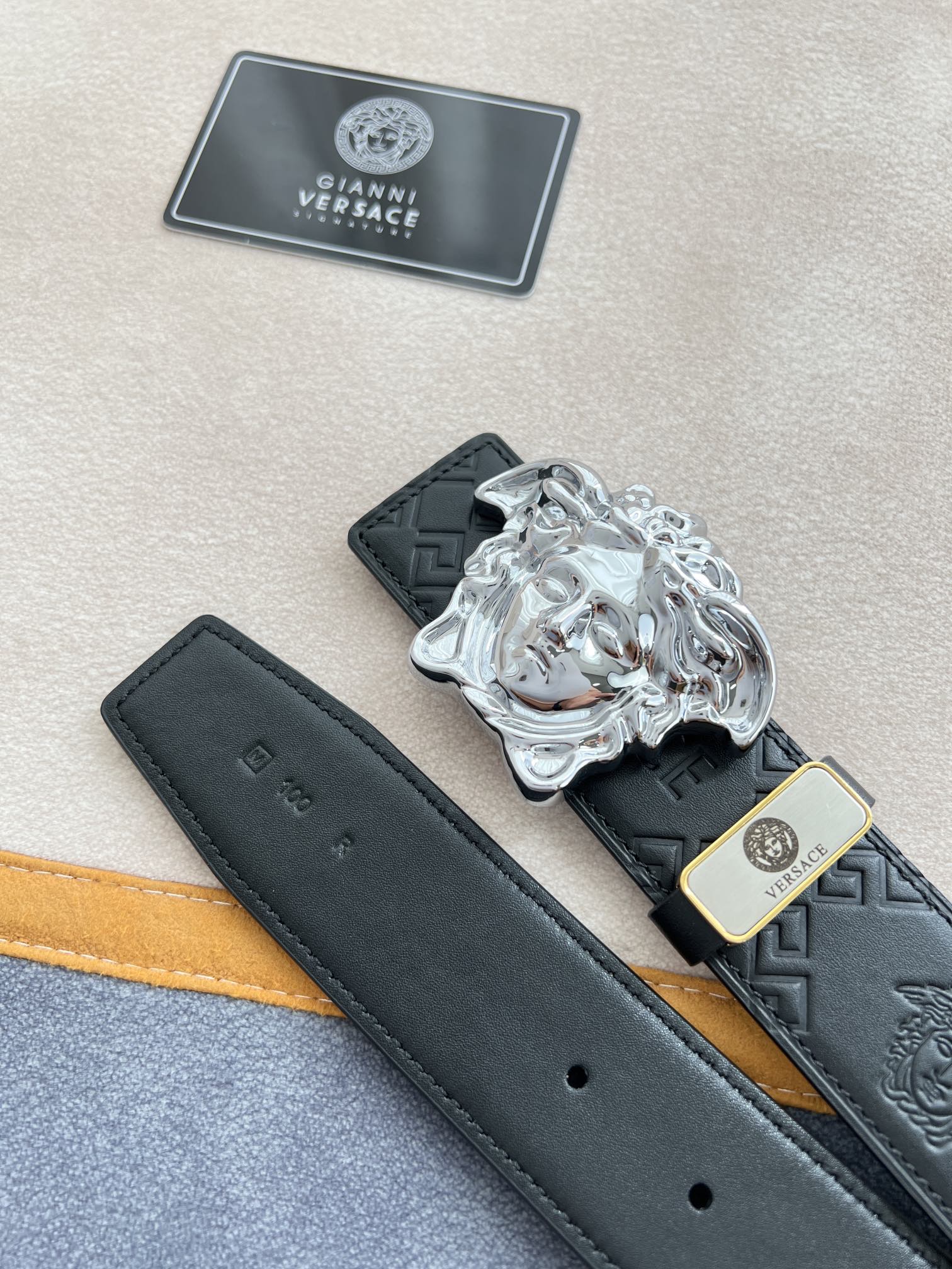 Versace Leather Belts 1:1 Mirror Version
