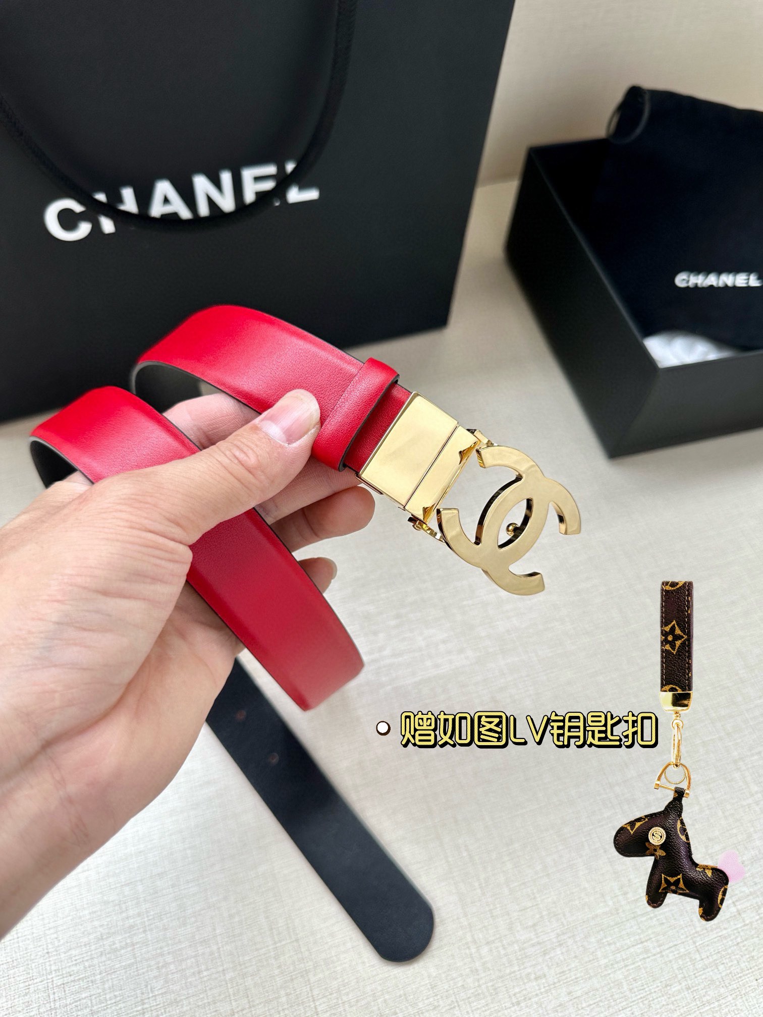 Chanel Leather Belts 1:1 Mirror Version