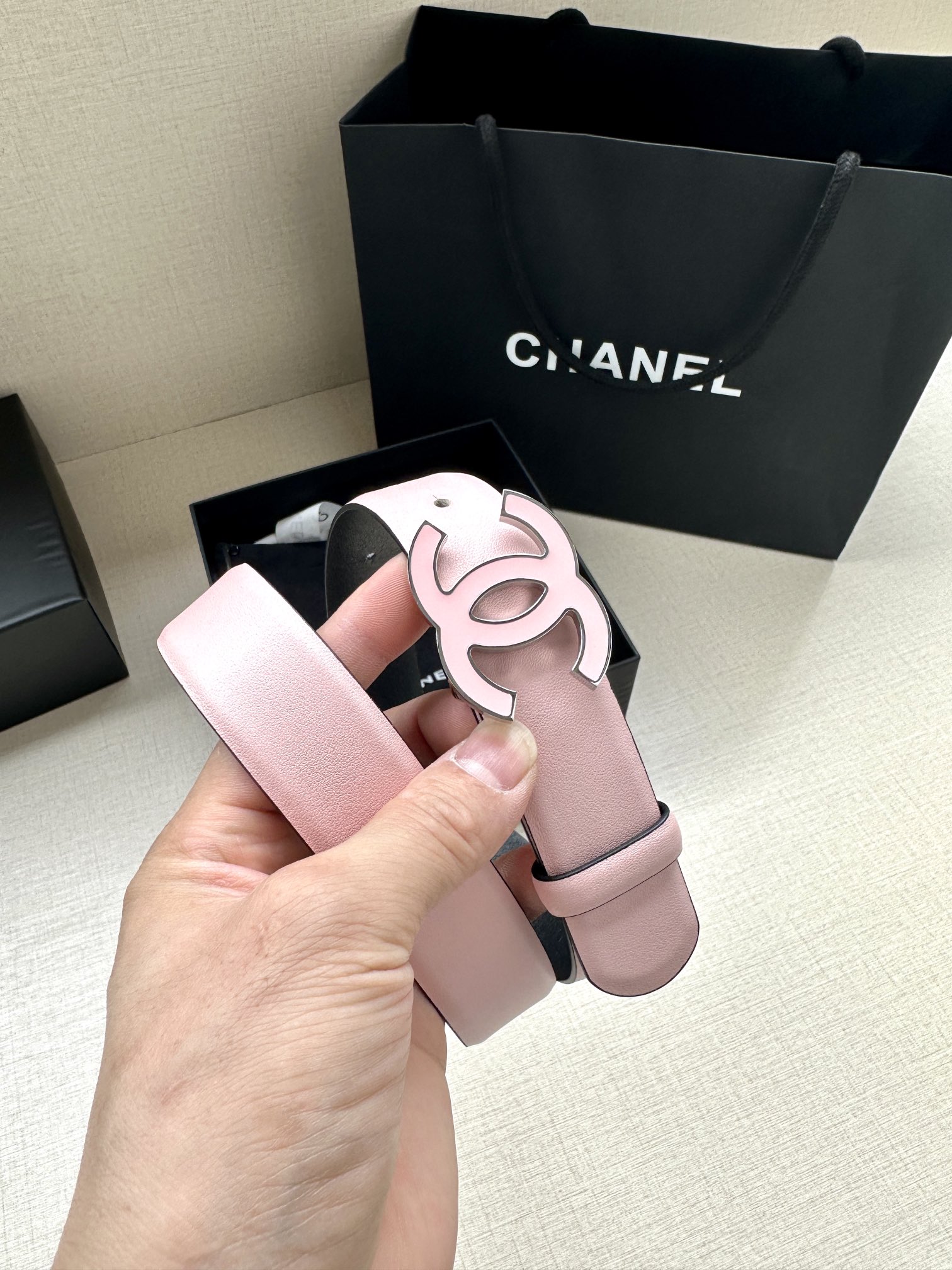 Chanel Leather Belts 1:1 Mirror Version