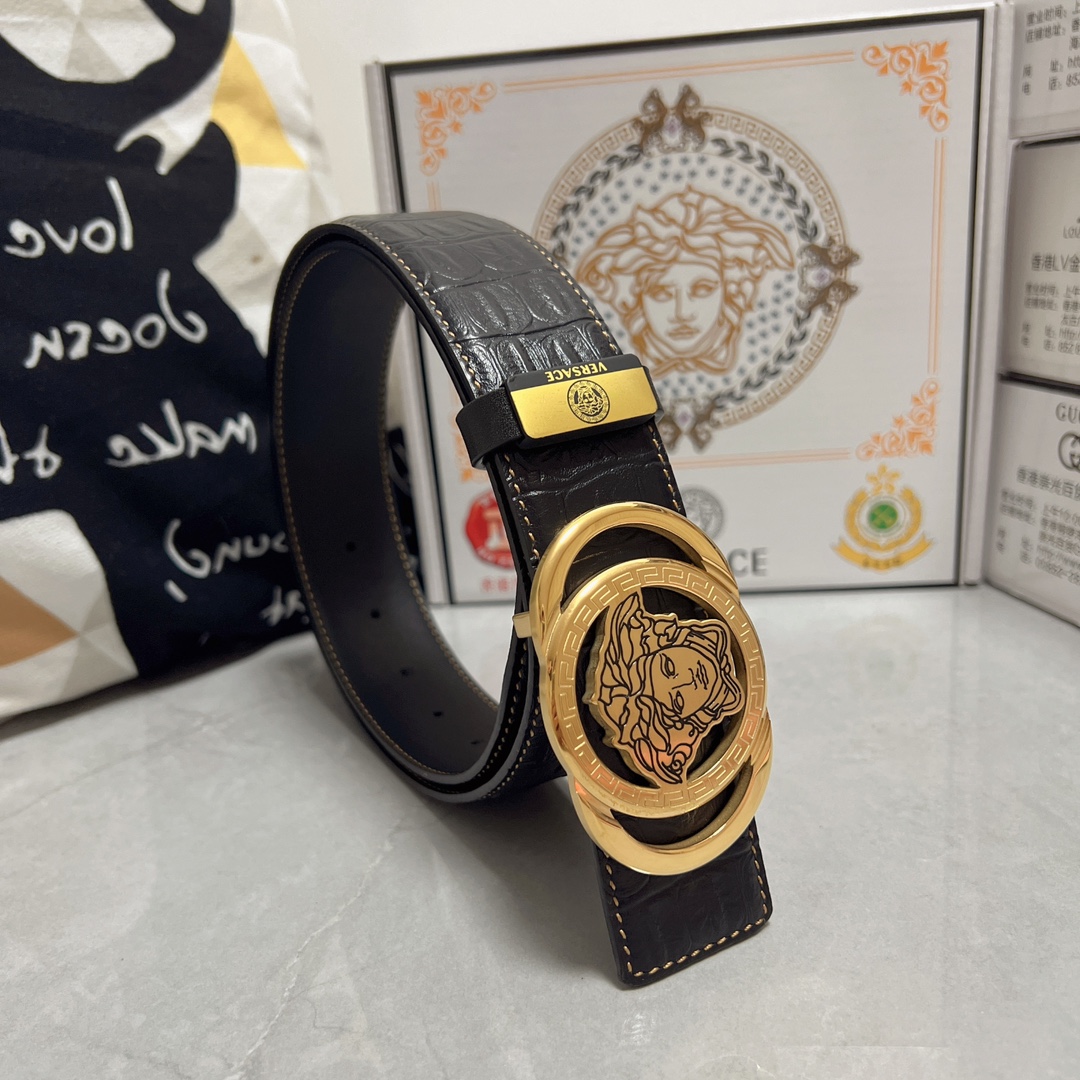 Versace Leather Belts 1:1 Mirror Version