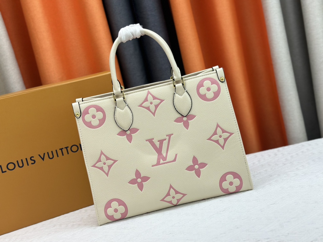 Louis Vuitton On The Go Tote M46542 Shoulder Bag Handbag