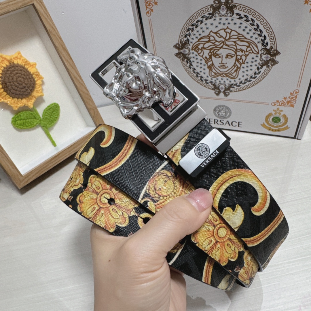 Versace Leather Belts 1:1 Mirror Version