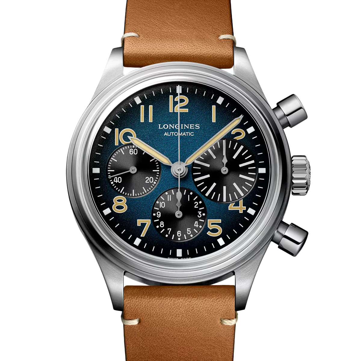 Avigation Bigeye 41MM Automatic Blue Petroleum Dial Watch L28161932