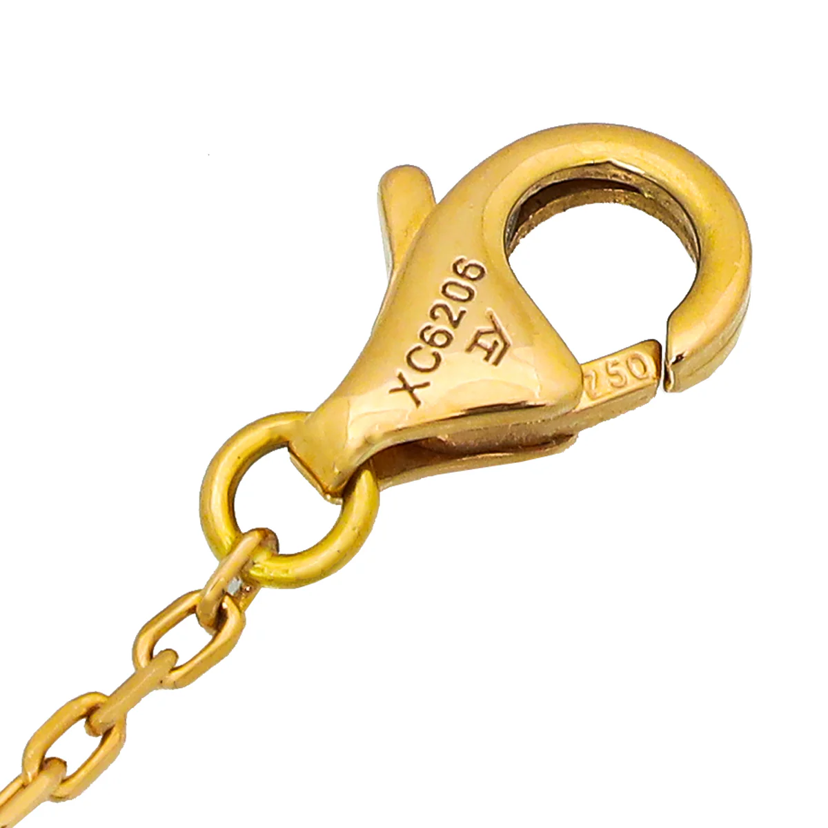 Cartier 18K Trinity De Cartier Heart Diamond Pendant Necklace