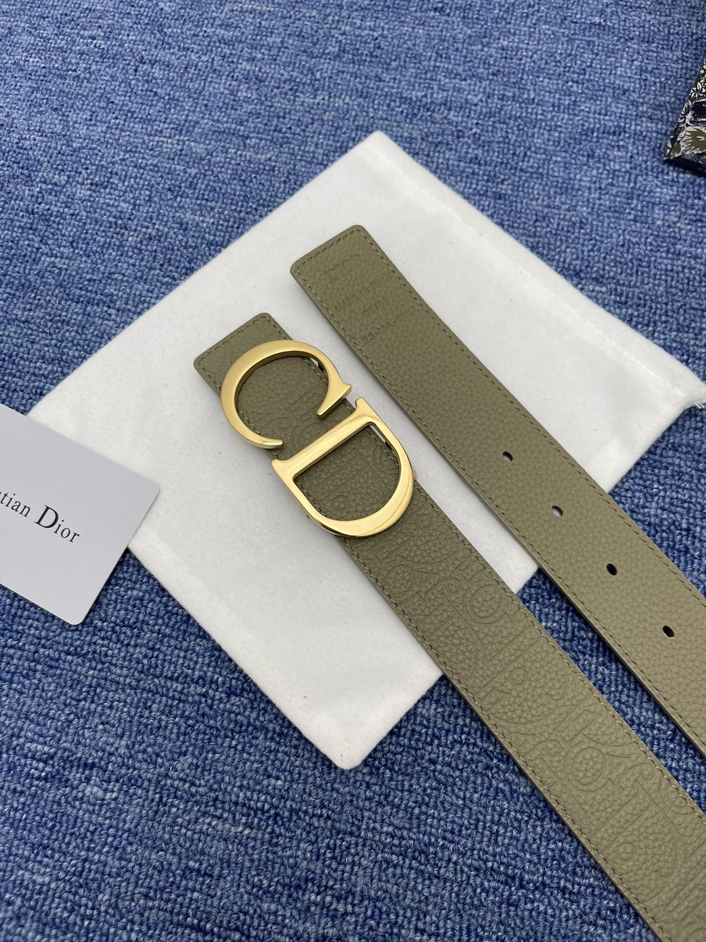 Dior Leather Belts 1:1 Mirror Version