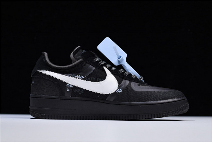 Off-White Nike Air Force 1 Low Black AO4606-001