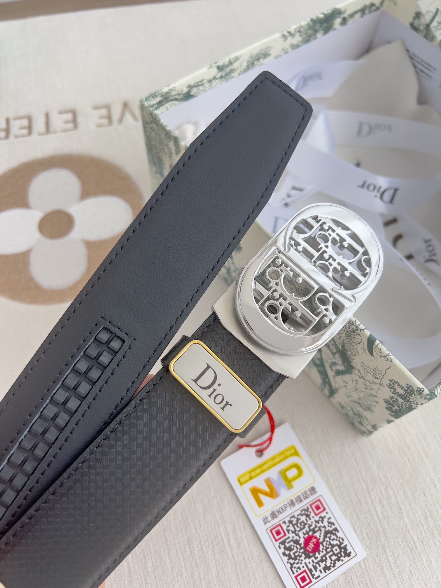 Dior Leather Belts 1:1 Mirror Version