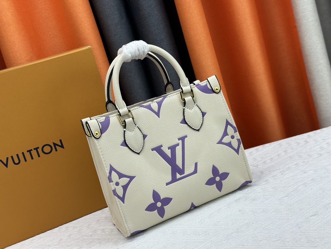 Louis Vuitton On The Go Tote M46833 Shoulder Bag Handbag