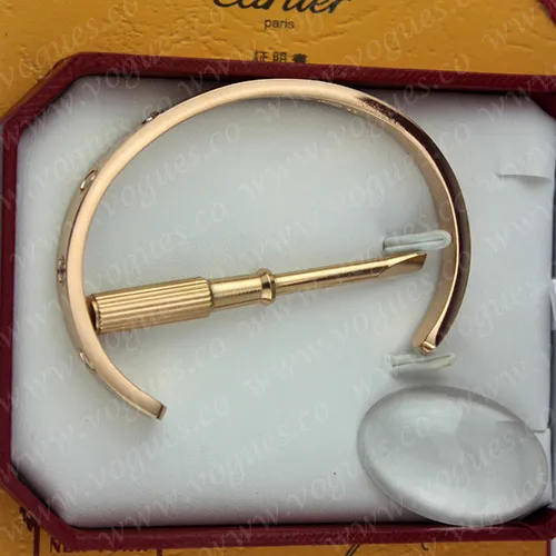 Cartier Semi-Open Love Bracelet Pink Gold 4 Diamonds