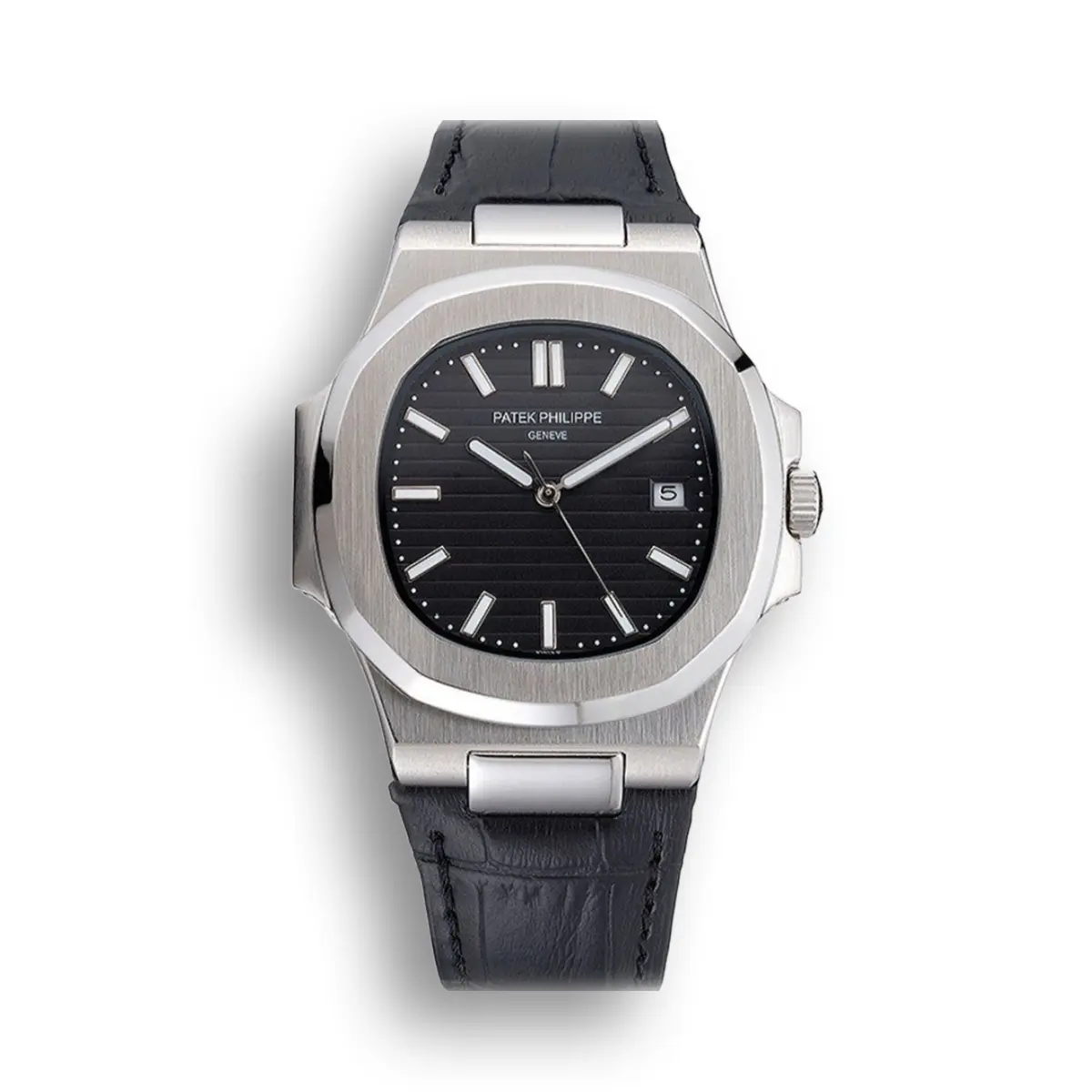 Nautilus 5711G-001 Dial Black 40 mm, Stainless Steel