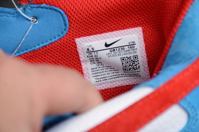 Nike Air Force 1 07 Mid Doraemon White Blue Red Yellow GB1236-160