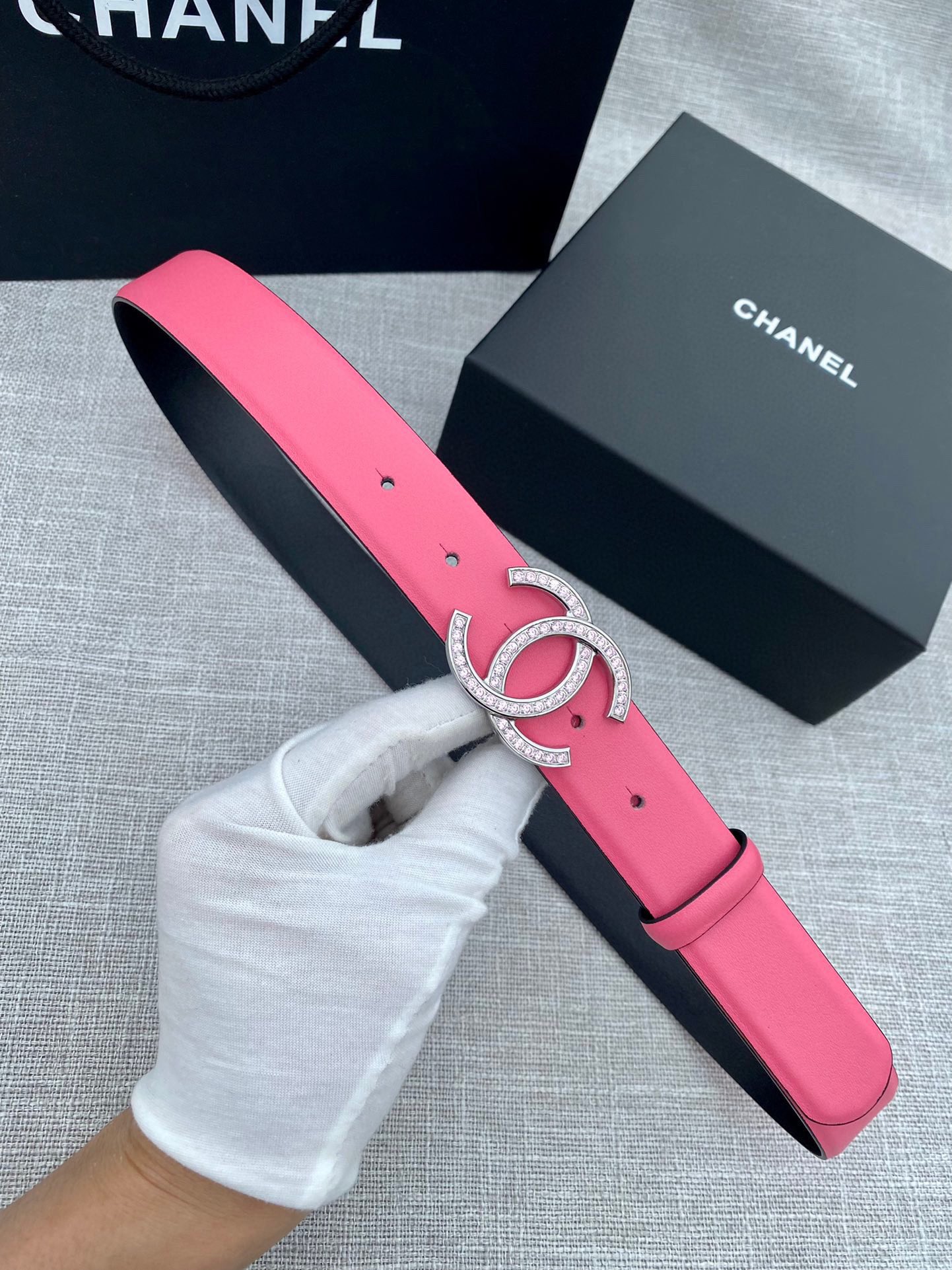 Chanel Leather Belts 1:1 Mirror Version