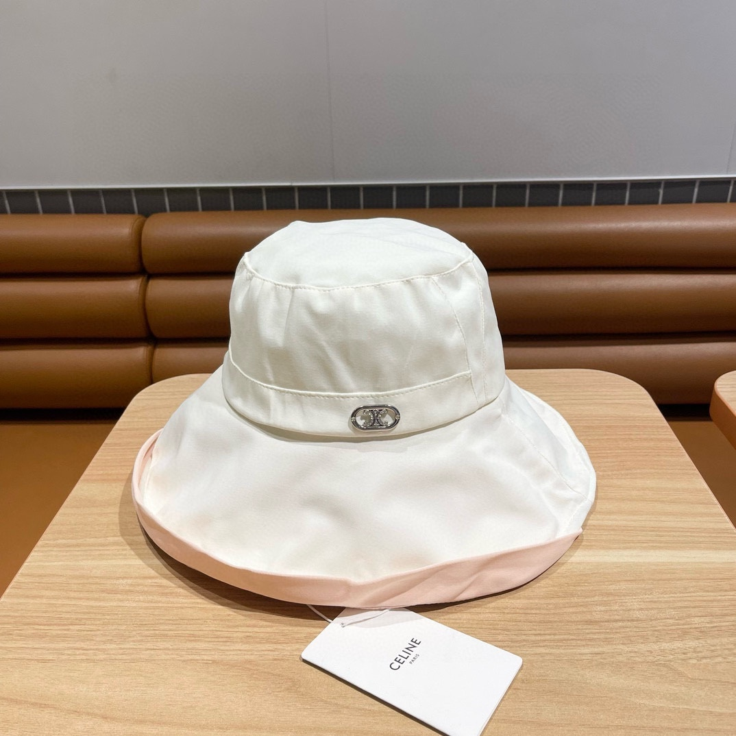 Celine Outdoor Fisherman's Hat With Large Brim Sunhat （Replica）