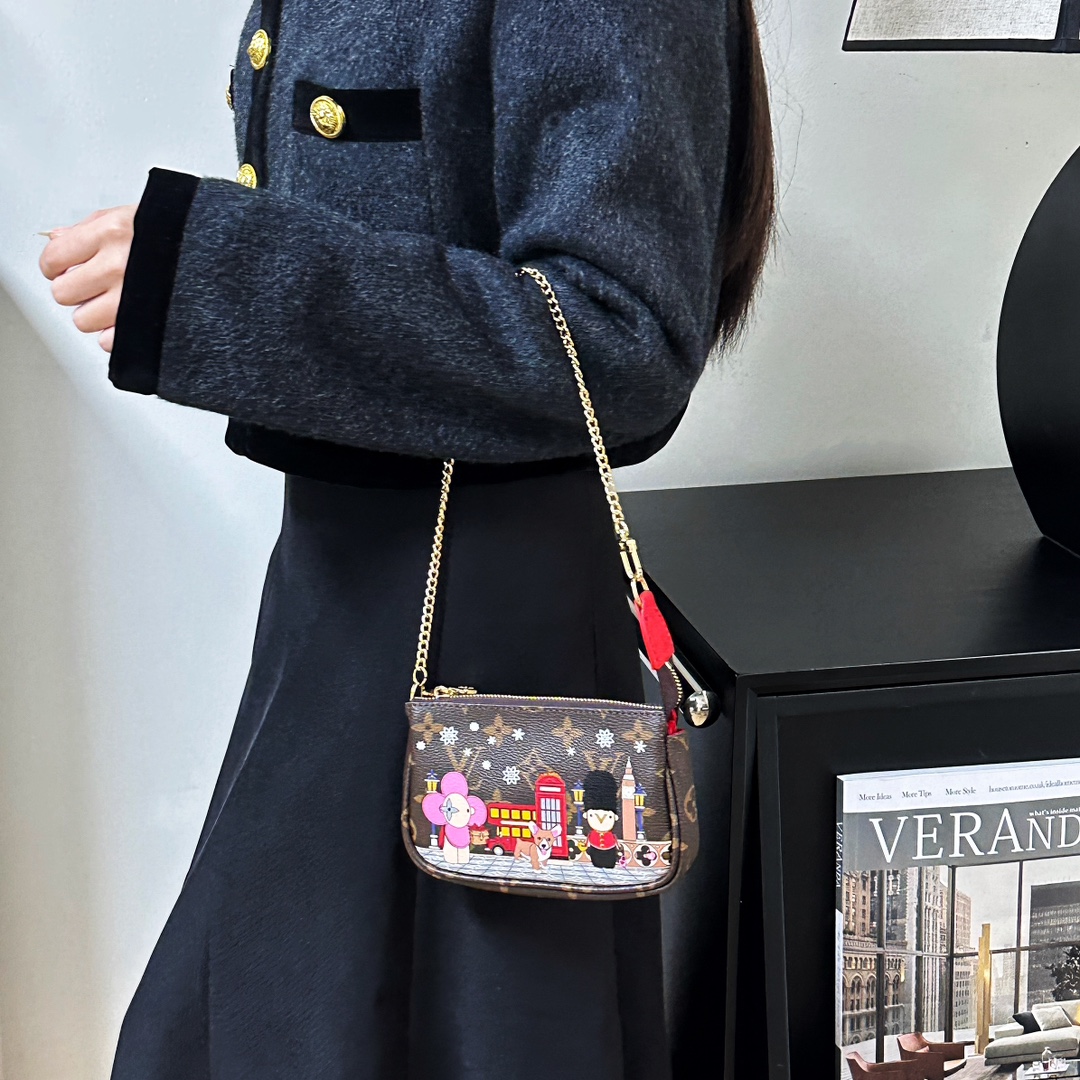 Louis Vuitton Multi Pochette Accessories Mini Bag Purse