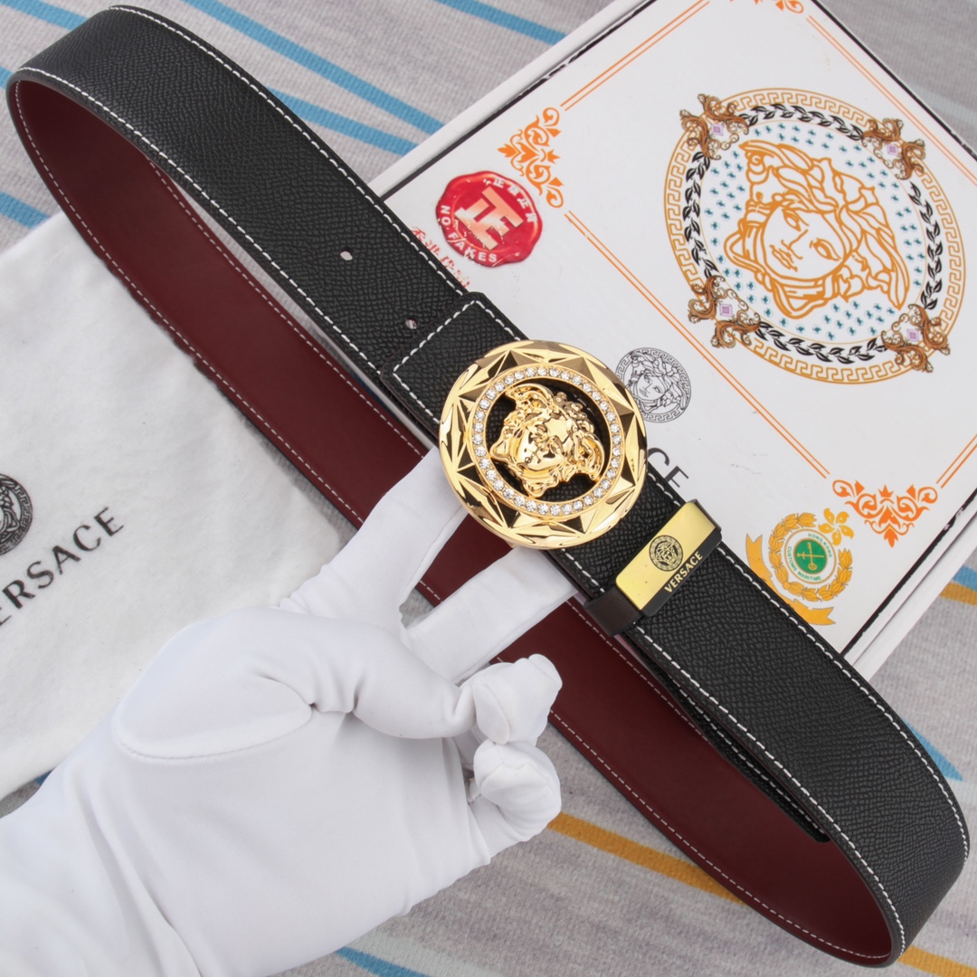 Versace Leather Belts 1:1 Mirror Version