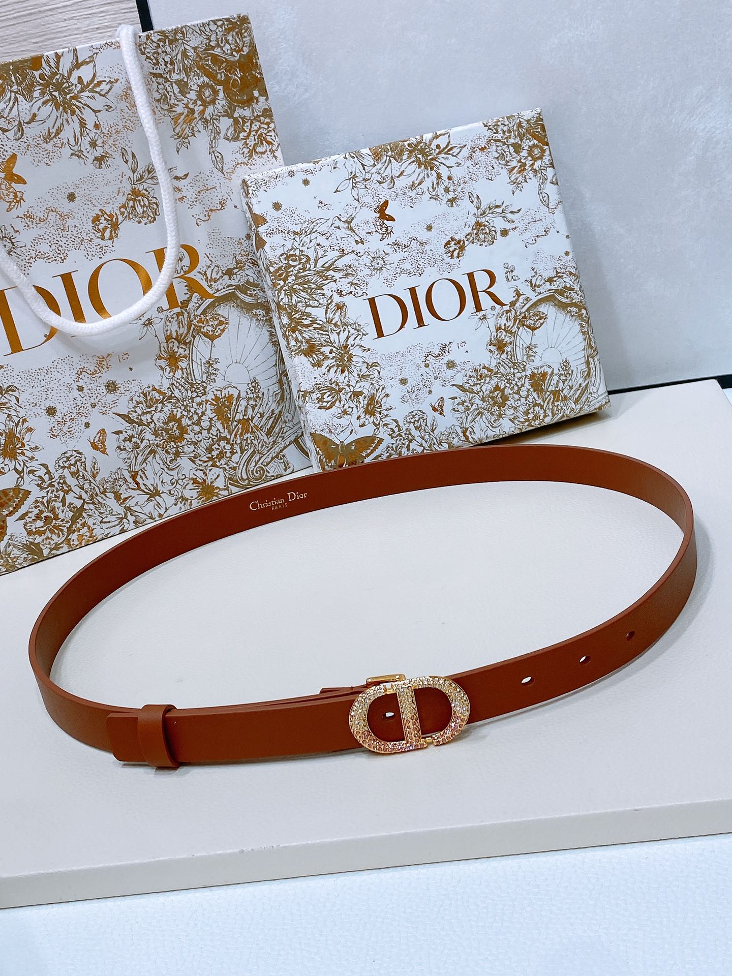 Dior Leather Belts 1:1 Mirror Version