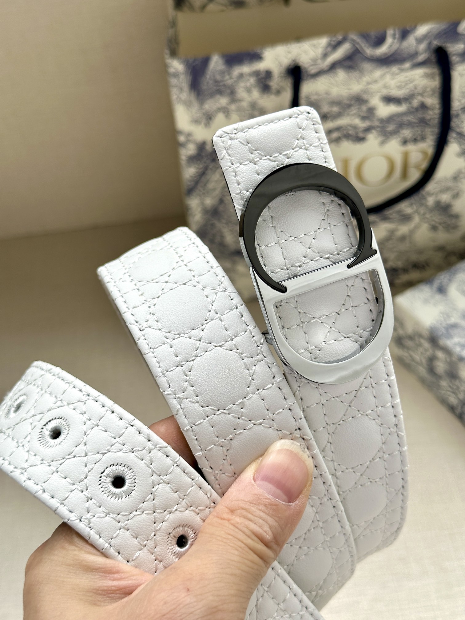Dior Leather Belts 1:1 Mirror Version