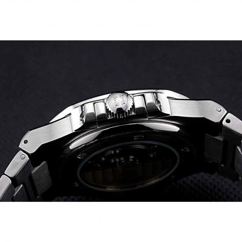 Nautilus 3711/1B Dial Black 39 mm, Stainless Steel
