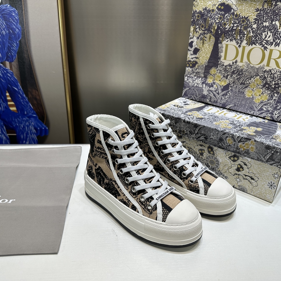 Dior Walk'n'Dior High Shoes Sneaker (Replica)