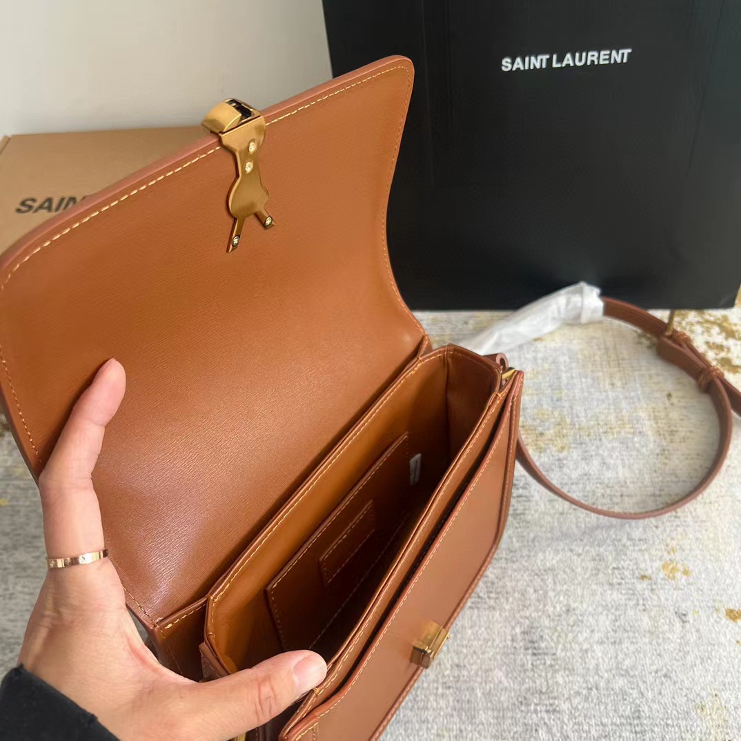 SAINT LAURENT Medium Solferino Satchel Shoulder Bag(Replica)