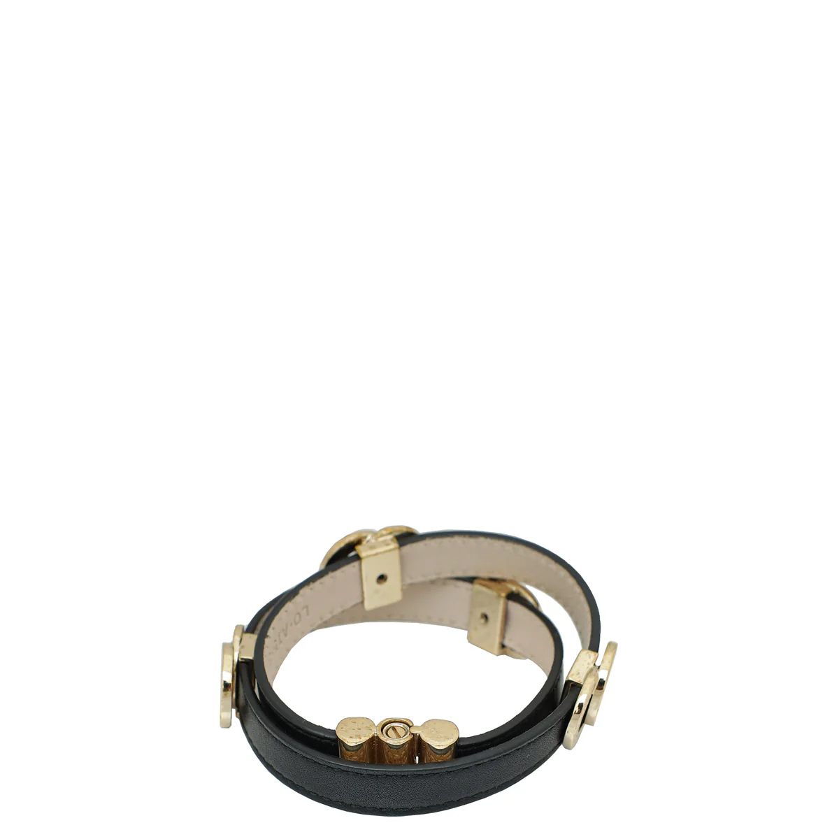 Bvlgari Black Double Coiled Bracelet
