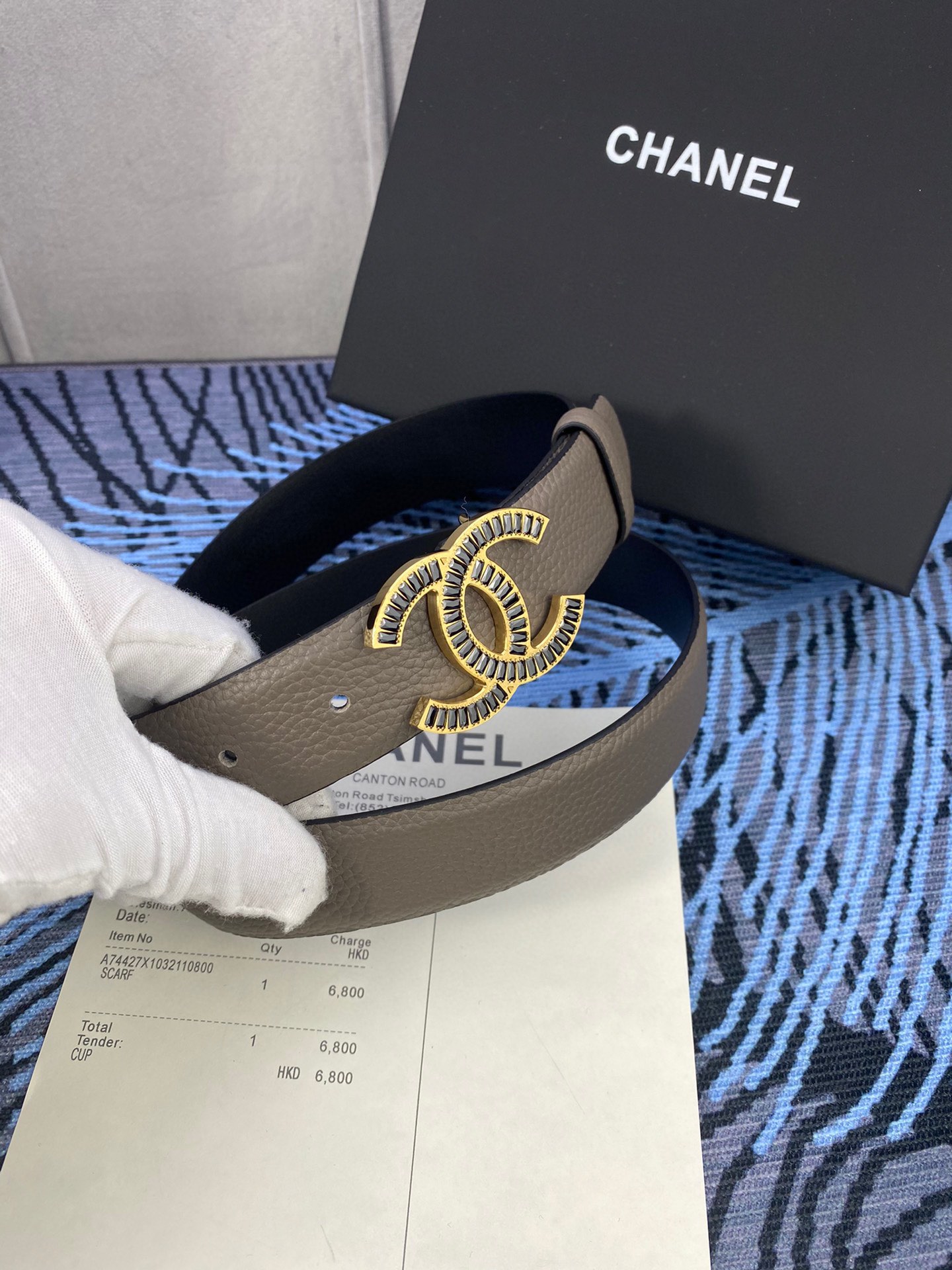 Chanel Leather Belts 1:1 Mirror Version