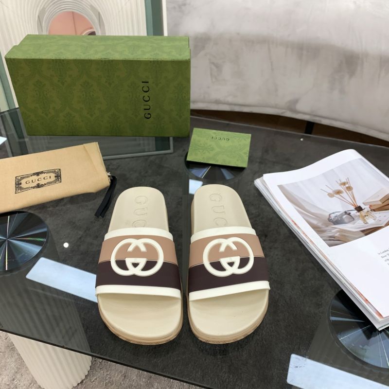 Gucci (WMNS) Slide Interlocking G  655461 (Replica)