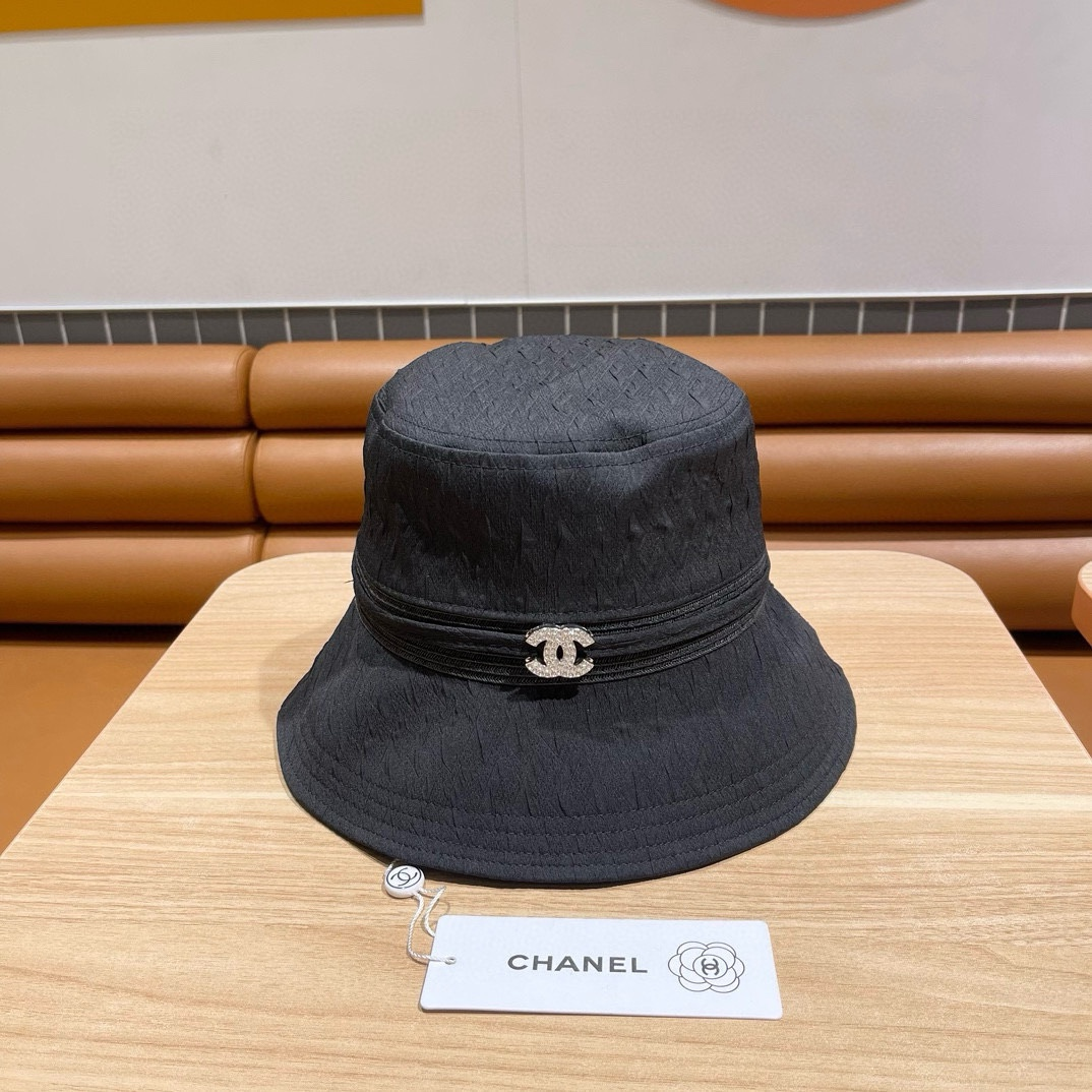 Chanel Shopping Shade Leisure Basin Hat Sunhat （Replica）