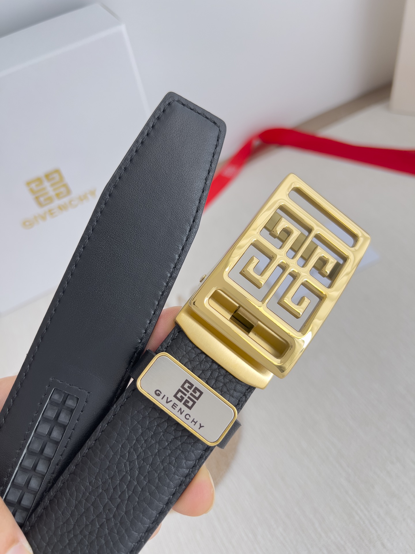 Givenchy Leather Belts 1:1 Mirror Version