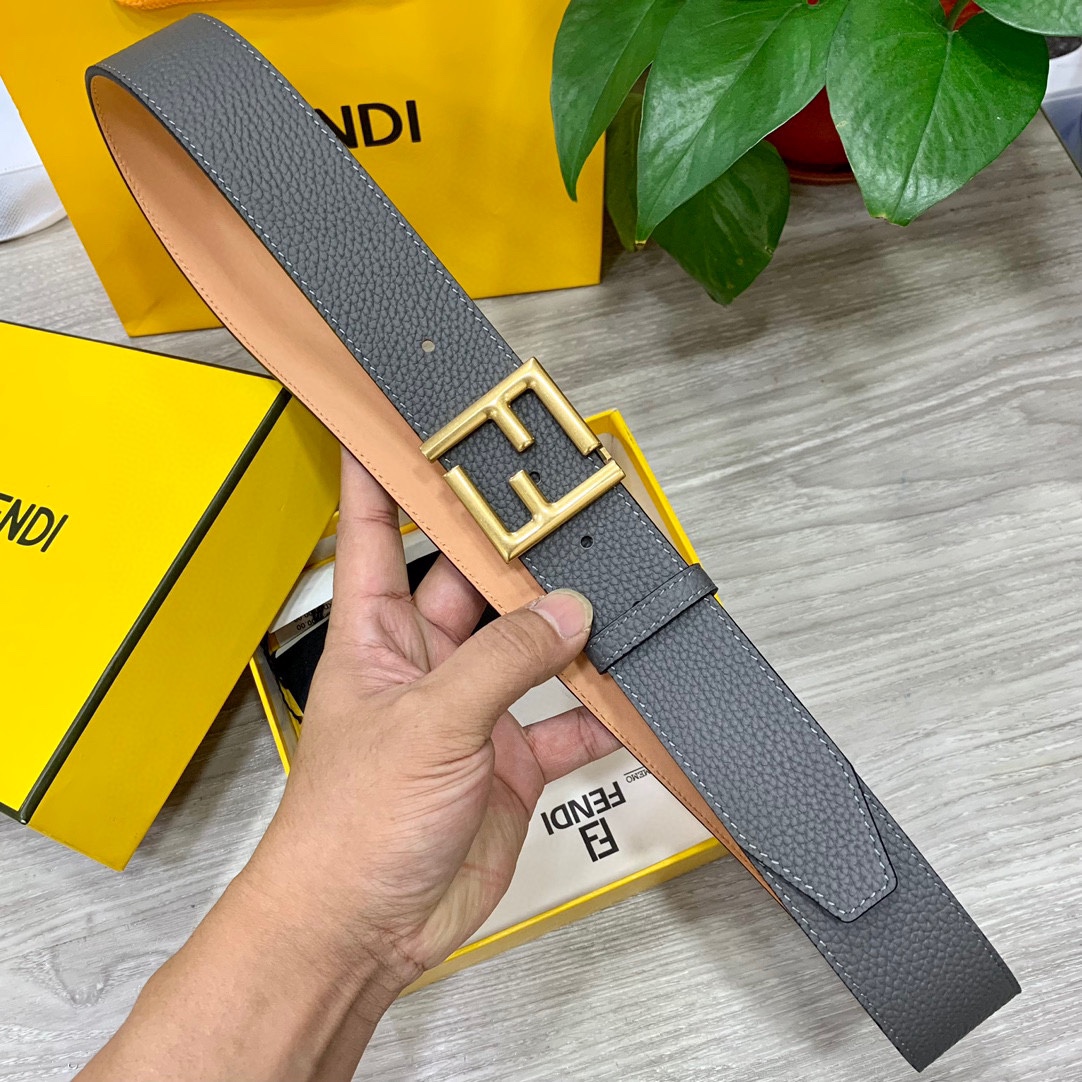 Fendi Leather Belts 1:1 Mirror Version