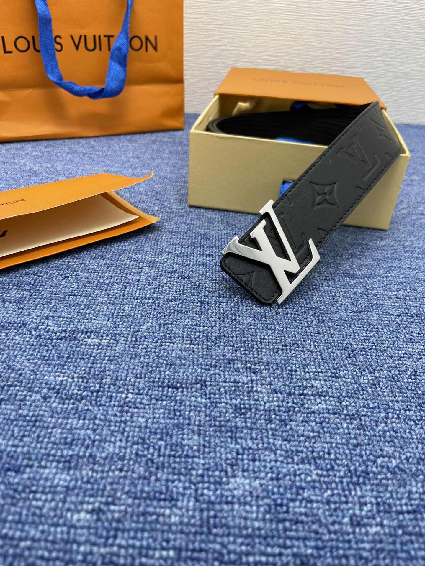Louis Vuitton LV Leather Belts 1:1 Mirror Version